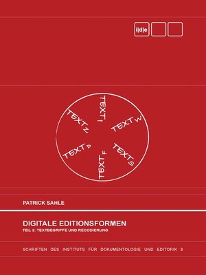 cover image of Digitale Editionsformen--Teil 3--Textbegriffe und Recodierung
